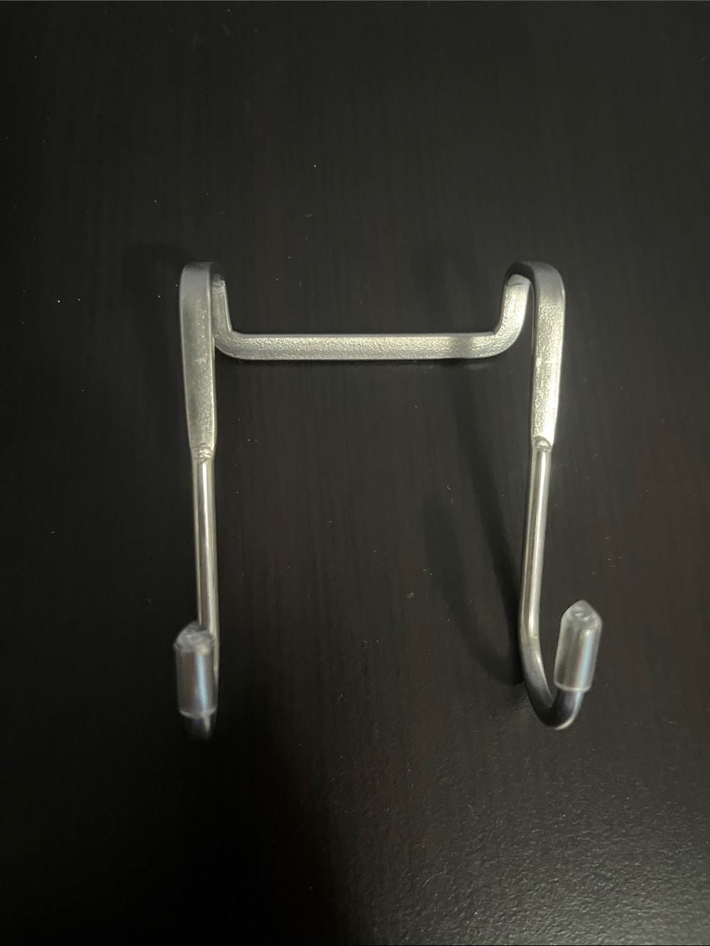 $4 Add-On Metal Over-the-Door Double Hook - Cupboard, Desk, Headphone Hanger